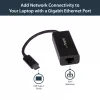 StarTech.com USB-C naar Gigabit Ethernet adapter - zwart
