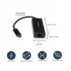 StarTech.com USB-C naar Gigabit Ethernet adapter - zwart