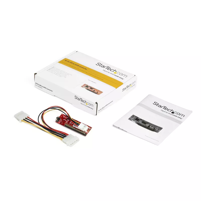 StarTech.com IDE naar SATA harde schijf- of optische drive-adapter – 40-pins PATA-naar-2,5-inch SATA HDD/SSD/ODD-converter