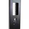 StarTech.com 2-paal 42U mobiel open-frame serverrack, tweepaal 19-inch netwerkrack met wielen, verrijdbaar open rack voor AV/data/media/IT-apparatuur, computerrack voor thuis/kantoor - zwenkwielen inbegrepen