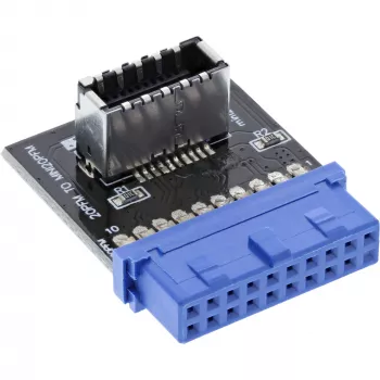 InLine USB 3.0 naar USB 3.1 frontblenden Key-A adapter intern