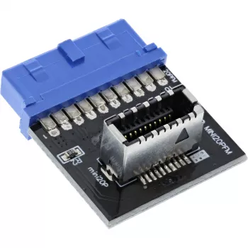 InLine USB 3.0 naar USB 3.1 frontblenden Key-A adapter intern