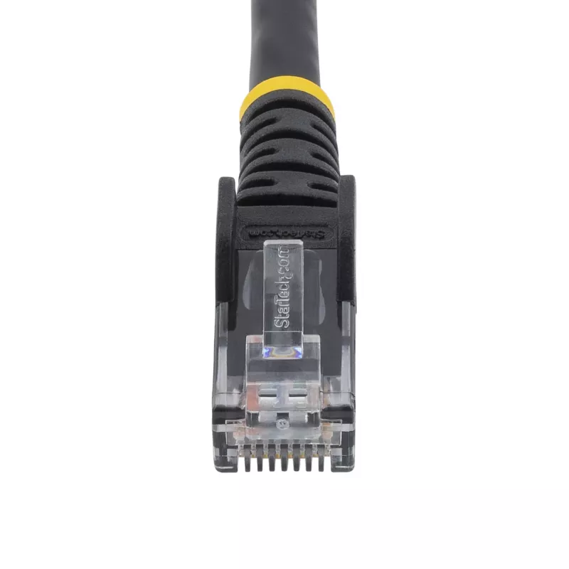 StarTech.com Cat5e Ethernet-patchkabel met RJ45-stekkers zonder vergrendeling – 10 m, zwart