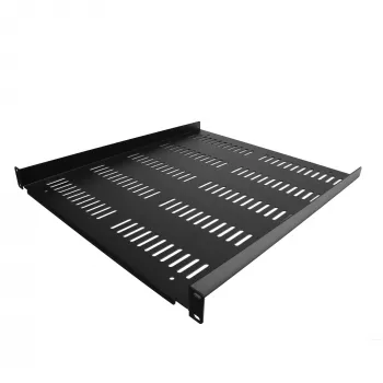 StarTech.com 1U serverrack-plank – universeel geventileerde rackmount draagarm-plank voor 19-inch netwerkapparatuurrack & -kast – robuust ontwerp – draagvermogen 25 kg – 50,8 cm diepe plank, zwart