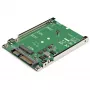 StarTech.com M.2 SATA SSD naar 2,5 inch SATA adapter - M.2 NGFF naar SATA converter - 7mm - open-frame houder - M2 harddiskadapter