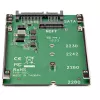 StarTech.com M.2 SATA SSD naar 2,5 inch SATA adapter - M.2 NGFF naar SATA converter - 7mm - open-frame houder - M2 harddiskadapter