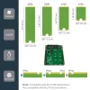 StarTech.com M.2 SATA SSD naar 2,5 inch SATA adapter - M.2 NGFF naar SATA converter - 7mm - open-frame houder - M2 harddiskadapter