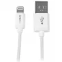 StarTech.com 1 m USB-naar-Lightning-kabel – oplaadkabel voor iPhone/iPad/iPod – Lightning-naar-USB-kabel met snellaadfunctie – Apple MFi-gecertificeerd – wit
