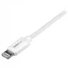 StarTech.com 1 m USB-naar-Lightning-kabel – oplaadkabel voor iPhone/iPad/iPod – Lightning-naar-USB-kabel met snellaadfunctie – Apple MFi-gecertificeerd – wit