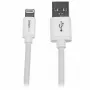 StarTech.com 2 m (6 ft.) USB naar Lightning kabel - lange iPhone / iPad / iPod oplaadkabel - Lightning naar USB kabel - Apple MFi gecertificeerd - wit