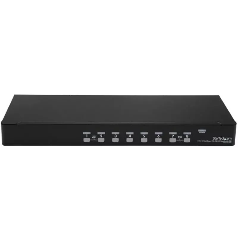 StarTech.com 8-poorts 1HE rackmount USB KVM-switchkit met OSD en kabels