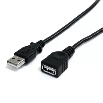 StarTech.com 6 ft zwart USB 2.0 verlengkabel A naar A - M/F