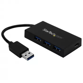 StarTech.com 4-poorts USB 3.0 hub - USB Type-A-hub met 1x USB-C & 3x USB-A-aansluitingen (SuperSpeed 5 Gbit/s) - USB-busvoeding - USB 3.1 Gen 1 adapter-hub - Draagbare/laptop-USB-hub