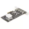 StarTech.com 4-poorts USB PCIe-kaart – 10 Gbit/s USB 3.1/3.2 Gen 2 Type-A PCI Express uitbreidingskaart met 2 controllers – 4x USB-A – USB PCIe extra adapterkaart – Windows/Mac/Linux