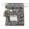 StarTech.com 4-poorts USB PCIe-kaart – 10 Gbit/s USB 3.1/3.2 Gen 2 Type-A PCI Express uitbreidingskaart met 2 controllers – 4x USB-A – USB PCIe extra adapterkaart – Windows/Mac/Linux