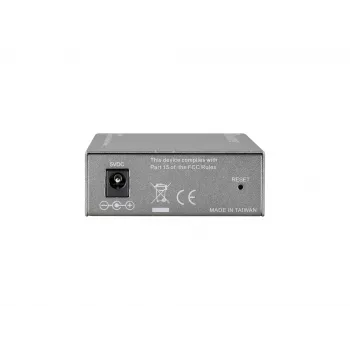 LevelOne RJ45 naar SFP managed Fast Ethernet mediaconverter