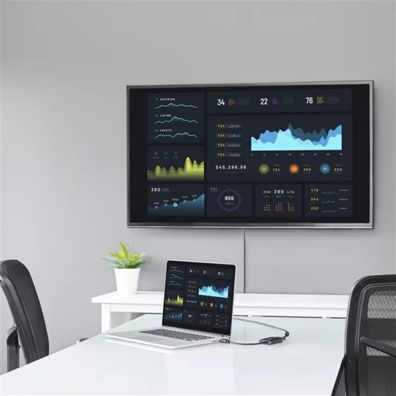 StarTech.com HDMI-naar-VGA-videoadapter-converter met audio voor desktop-pc / laptop / ultrabook – 1920x1080