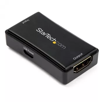 StarTech.com 14 m HDMI signaalversterker – 4K 60Hz, 3840 x 2160 pixels, AV-repeater, 14 m, zwart, HDCP