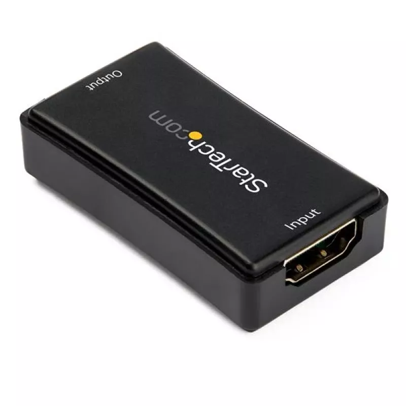 StarTech.com HDBOOST4K2 HDMI-signaalversterker / inline repeater, 4K 60 Hz, tot 14 m, USB-gevoed, 7.1-audio, YUV 4:4:4