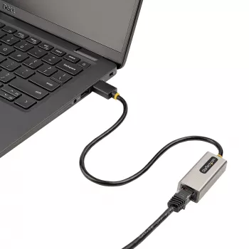 StarTech.com USB 3.0 naar Gigabit Ethernet netwerkadapter - 10/100/1000 Mbit/s, USB naar RJ45, USB 3.0 naar LAN adapter, USB 3.0 Ethernet adapter (GbE), 28 cm geïntegreerde kabel, installatie zonder driver