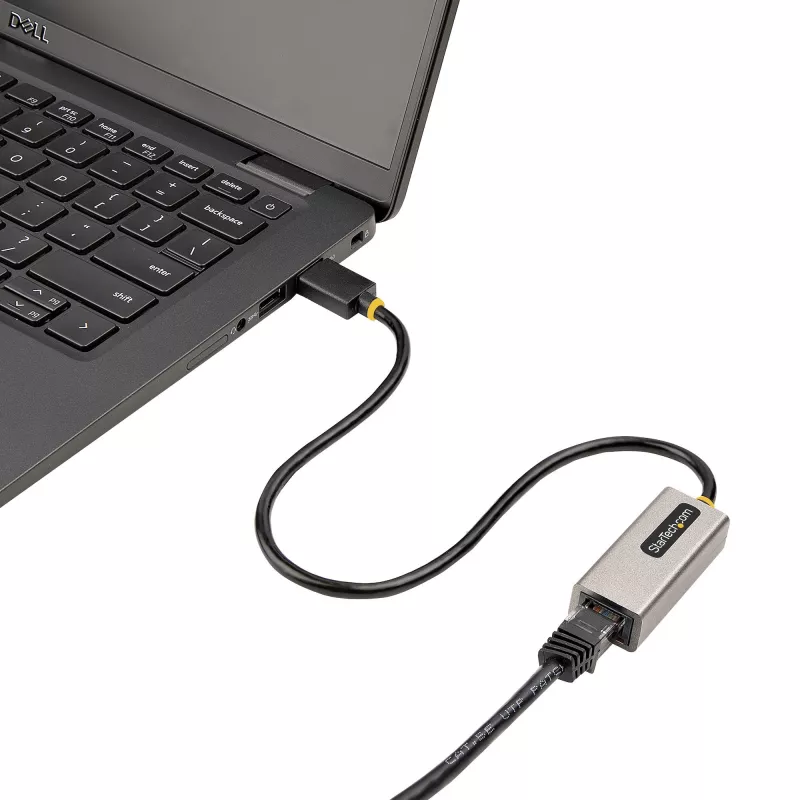StarTech.com USB31000S2 USB 3.0-naar-Gigabit Ethernet-adapter, 10/100/1000 Mbps, USB naar RJ45, vaste kabel van 30 cm