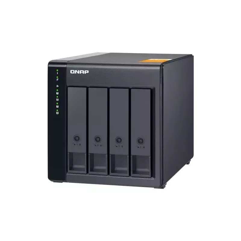QNAP high-performance desktop SATA 6Gbps JBOD storage behuizing | TL-D400S | zwart