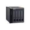 QNAP high-performance desktop SATA 6Gbps JBOD storage behuizing | TL-D400S | zwart