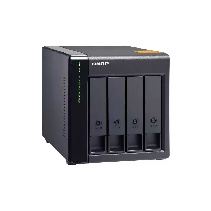 QNAP high-performance desktop SATA 6Gbps JBOD storage behuizing | TL-D400S | zwart