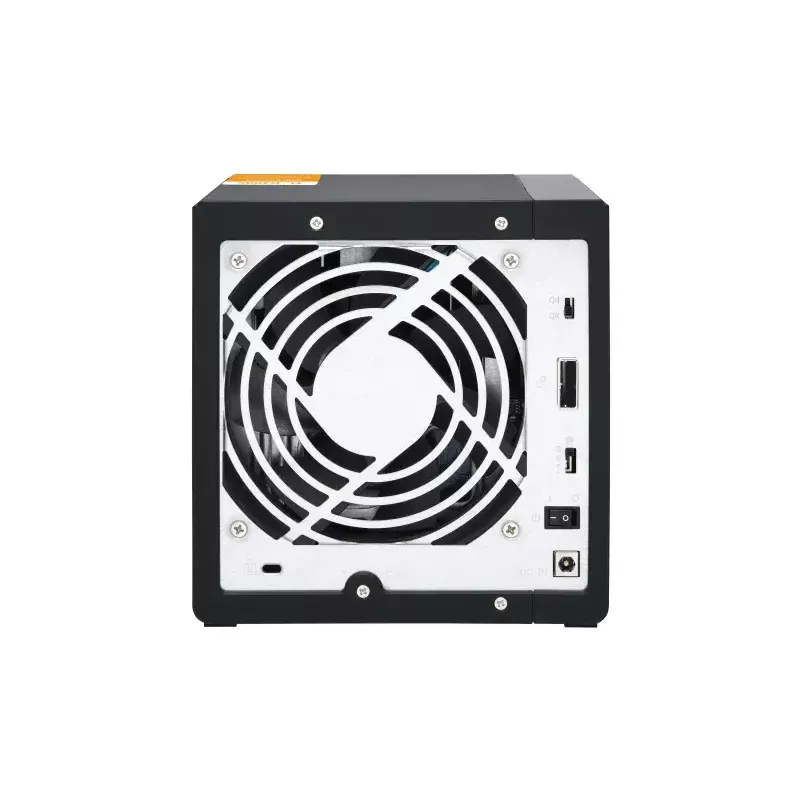 QNAP high-performance desktop SATA 6Gbps JBOD storage behuizing | TL-D400S | zwart