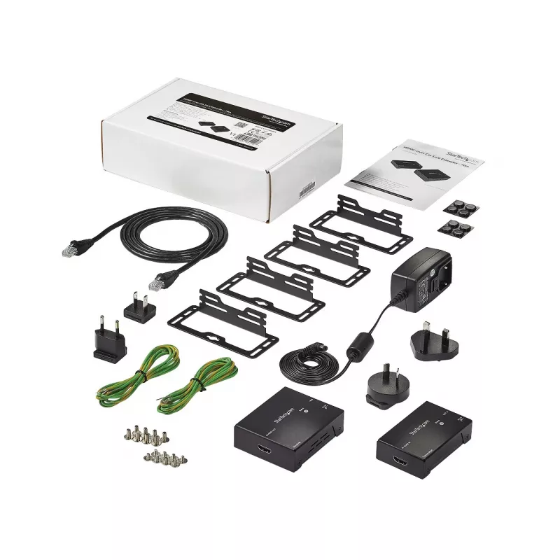 StarTech.com HDMI over CAT5e HDBaseT extender – voeding via kabel – Ultra HD 4K – TAA
