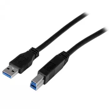 StarTech.com 1m (3ft) gecertificeerde SuperSpeed USB 3.0 A-naar-B-kabel – M/M