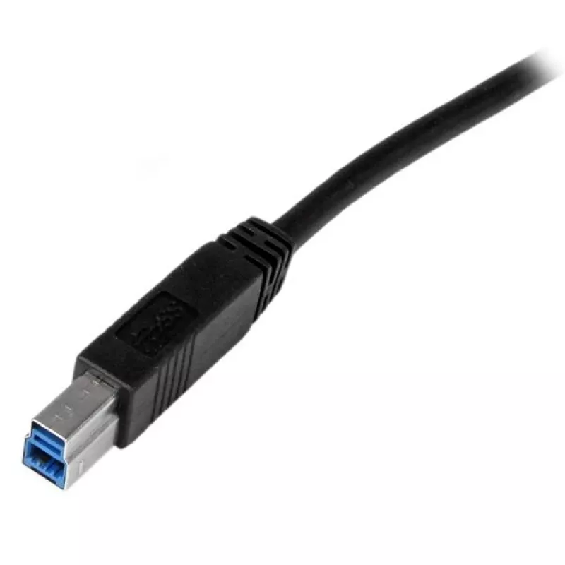 StarTech.com 1m (3ft) gecertificeerde SuperSpeed USB 3.0 A-naar-B-kabel – M/M