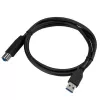 StarTech.com 1m (3ft) gecertificeerde SuperSpeed USB 3.0 A-naar-B-kabel – M/M