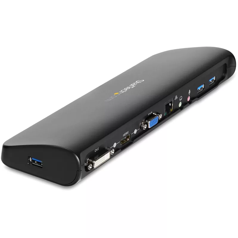 StarTech.com dual-monitor USB 3.0 dockingstation met HDMI & DVI/VGA