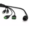 LevelOne FCS-3306 HUBBLE IP-netwerkcamera met koepelbehuizing, 3 MP, H.265, PoE, IR, binnen/buiten, vandalismebestendig, IP68, wit