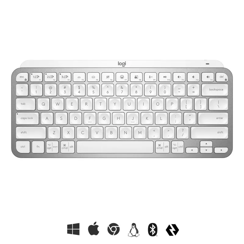 Logitech MX Keys Mini draadloos verlicht toetsenbord Mini QWERTY