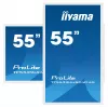 iiyama TF5539UHSC-W1AG signage display 139,7 cm (55 inch) LED 500 cd/m² 4K Ultra HD wit touchscreen 24/7