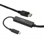 StarTech.com 2,9 m (9,8 ft.) USB-C naar DisplayPort 1.2 kabel 4K 60Hz – USB-C naar DisplayPort adapterkabel – HBR2 USB Type-C DP Alt Mode naar DP monitor videokabel – werkt met Thunderbolt 3 – zwart