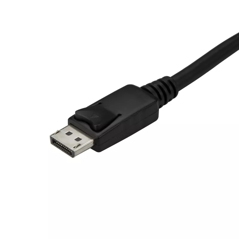 StarTech.com 2,9 m (9,8 ft.) USB-C naar DisplayPort 1.2 kabel 4K 60Hz – USB-C naar DisplayPort adapterkabel – HBR2 USB Type-C DP Alt Mode naar DP monitor videokabel – werkt met Thunderbolt 3 – zwart