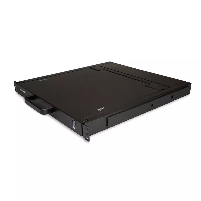 StarTech.com rackmount KVM-console - single port VGA KVM met 17-inch LCD-monitor voor serverrack - volledig uitgeruste universele 1U LCD KVM drawer met kabels & hardware - USB-ondersteuning - 50.000 MTBF