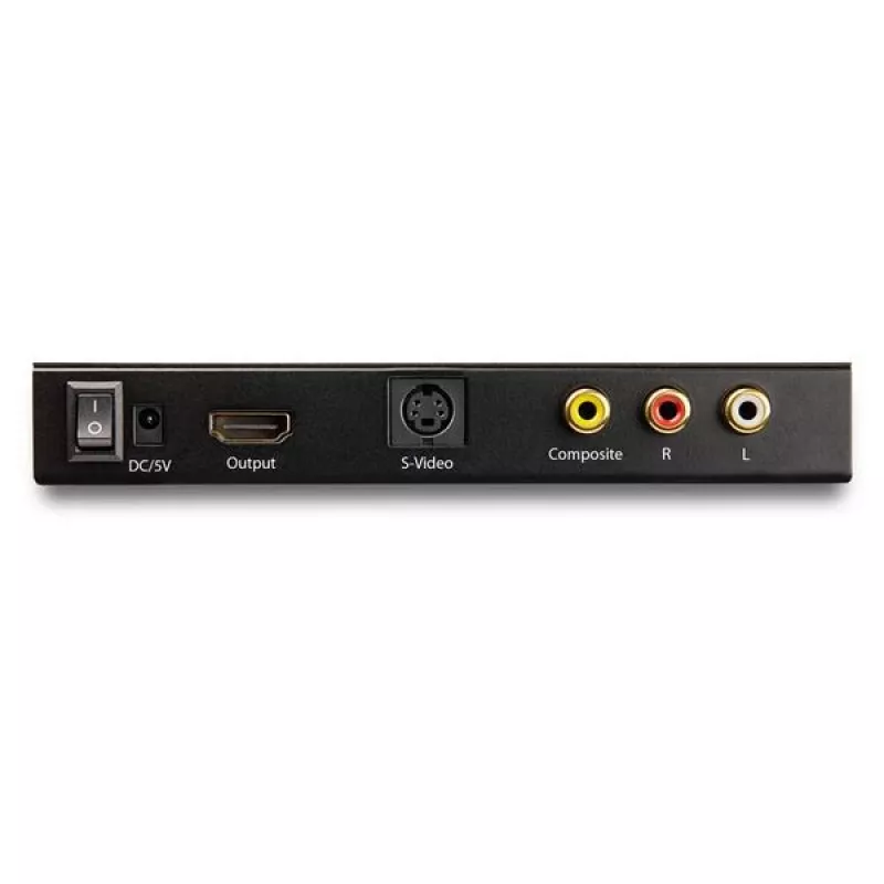 StarTech.com S-Video- of composite-naar-HDMI-converter met audio – 720p – NTSC en PAL