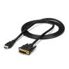 StarTech.com 6 ft HDMI naar DVI-D-kabel - M/M, 1,8 m, HDMI, DVI-D, stekker, stekker, recht