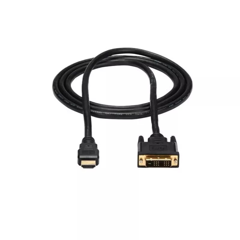 StarTech.com 6 ft HDMI naar DVI-D-kabel - M/M, 1,8 m, HDMI, DVI-D, stekker, stekker, recht
