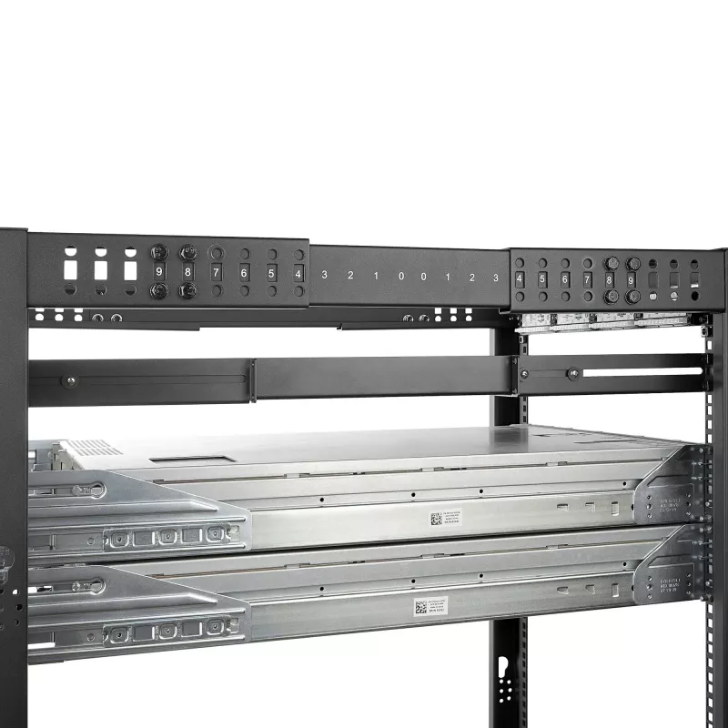 StarTech.com 1HE 19 inch serverrack-rails – 24-36 inch verstelbare diepte – universele 4-posts rackmontagerails – netwerkapparatuur/server/UPS-montagerailset HPE ProLiant Dell PowerEdge