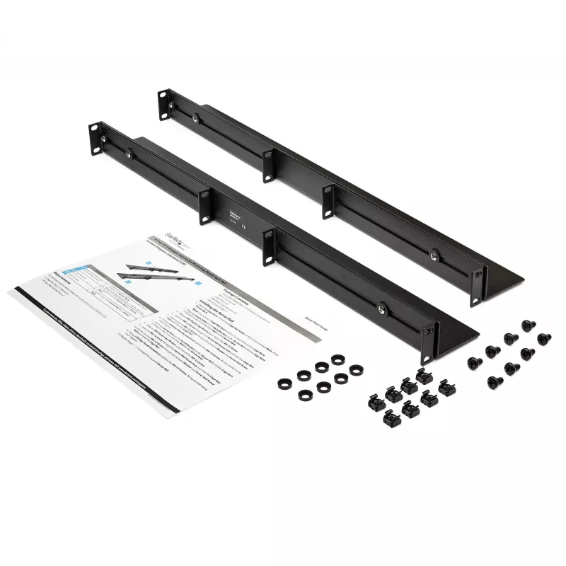 StarTech.com 1HE 19 inch serverrack-rails – 24-36 inch verstelbare diepte – universele 4-posts rackmontagerails – netwerkapparatuur/server/UPS-montagerailset HPE ProLiant Dell PowerEdge