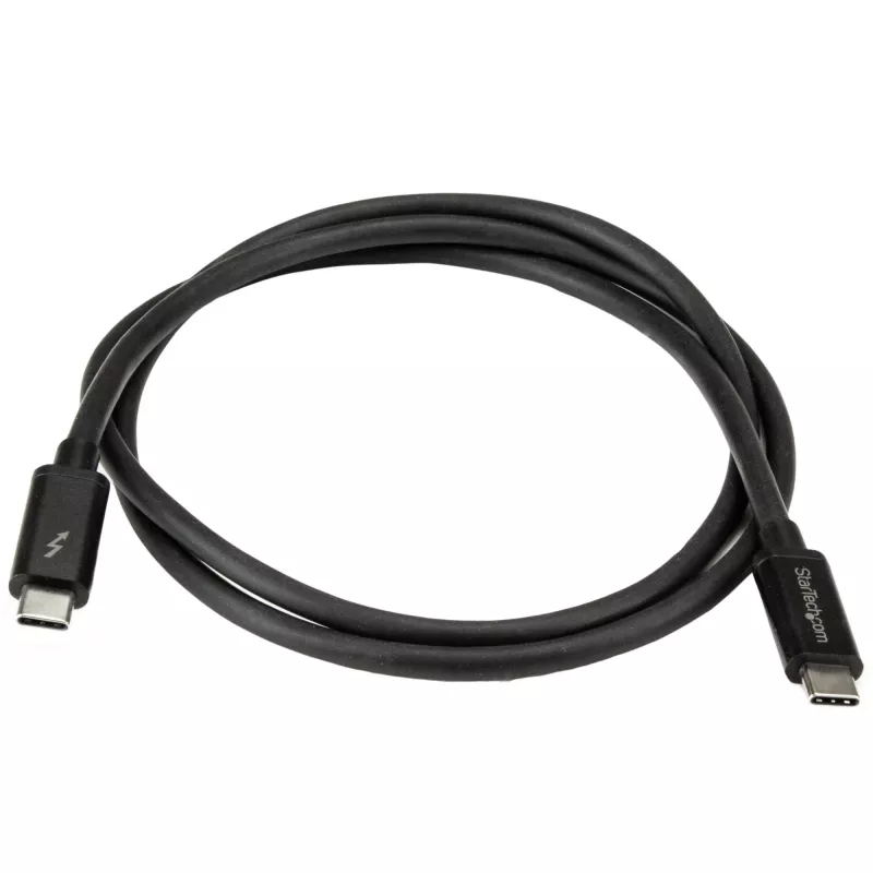 StarTech.com 1m Thunderbolt 3 (20Gbps) USB-C-kabel – Thunderbolt, USB en DisplayPort compatibel