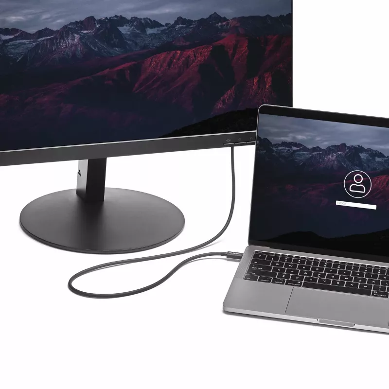 StarTech.com 2m Thunderbolt 3 (20Gbit/s) USB-C-kabel – compatibel met Thunderbolt, USB en DisplayPort