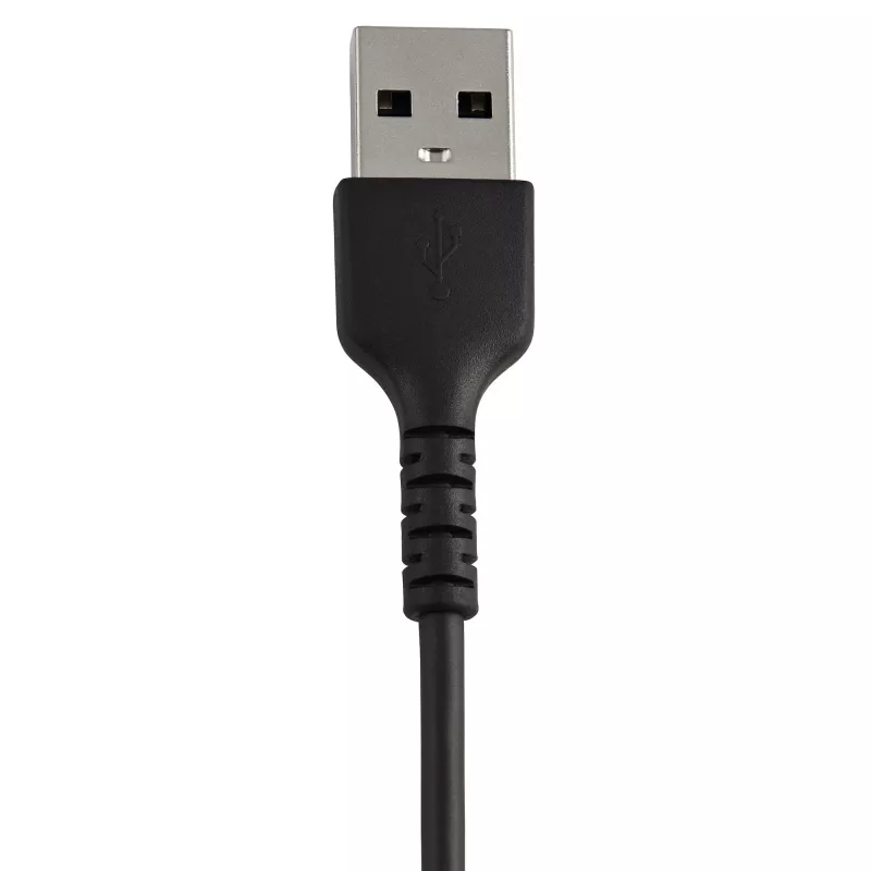 StarTech.com 15 cm duurzame zwarte USB-A-naar-Lightning-kabel – robuuste aramidevezel USB Type-A-naar-Lightning laad-/sync-netkabel – Apple MFi-gecertificeerd voor iPad/iPhone 12