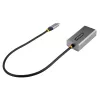 StarTech.com US1GC30B2 USB-C naar Gigabit Ethernet-adapter, USB 3.0, 10/100/1000 Mbps, ASIX AX88179A, kabel van 30 cm, grijs