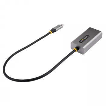 StarTech.com USB-C-naar-Ethernet-adapter, USB 3.0 naar Gigabit Ethernet netwerkadapter – 10/100/1000 Mbit/s, USB-C-naar-RJ45-Ethernet-adapter (GbE), 30 cm vaste kabel, installatie zonder driver